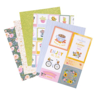 American Crafts Paige Evans Garden Shoppe 6x8 Inch Paper Pad (34013780)